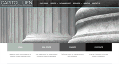 Desktop Screenshot of capitollien.com